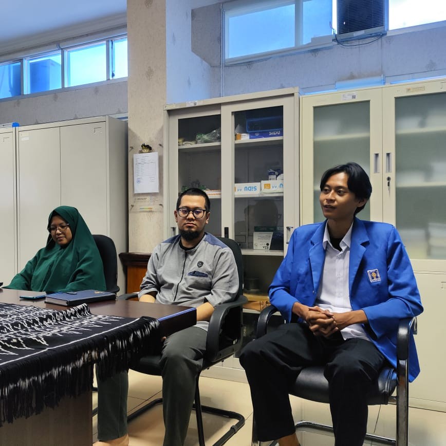 Afghan participating in a meeting at BPS West Java Province